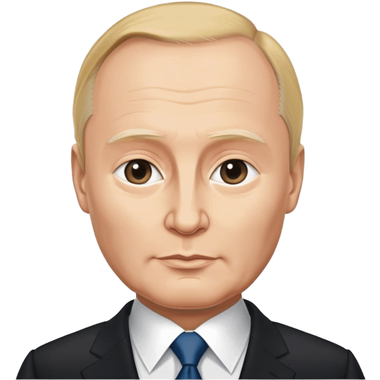 Vladimir Poutine in suits emoji