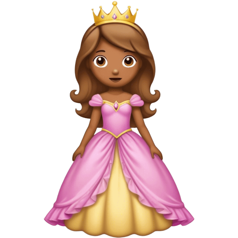 A poop dressed as a princess  emoji