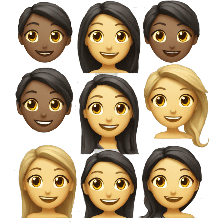 4 Compañeras de trabajo en Ibiza emoji