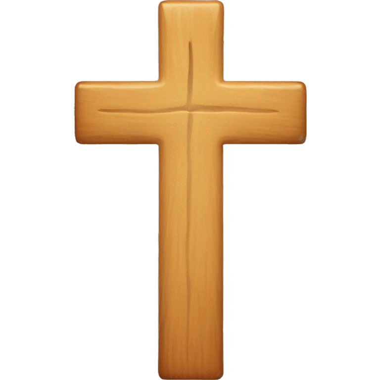 a cross mixed with a J emoji