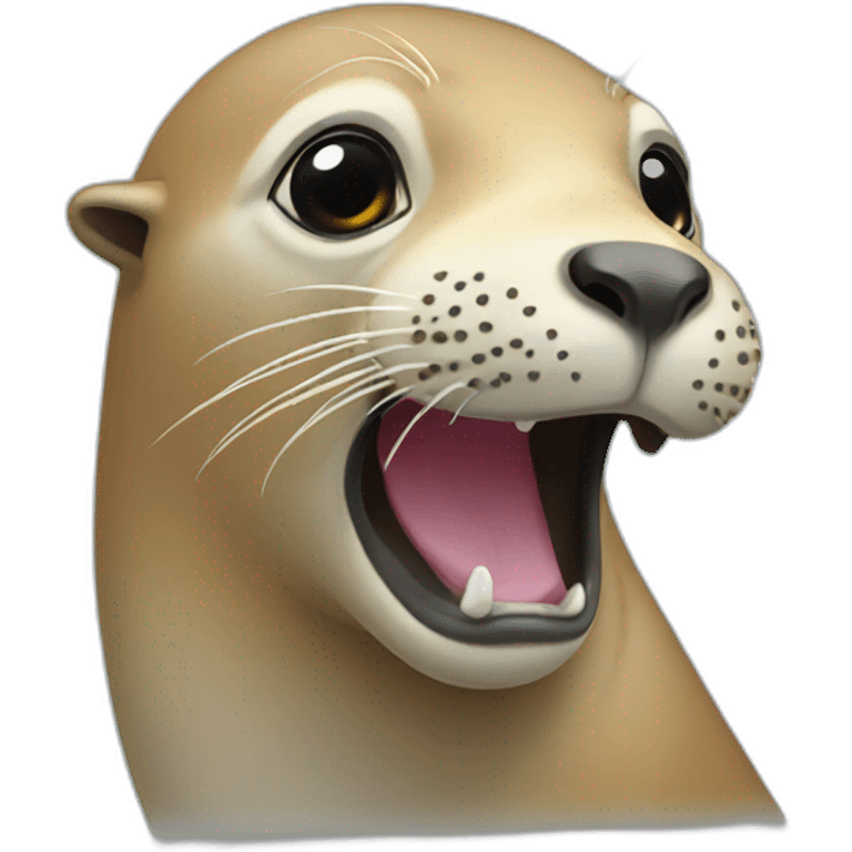 Sea lion emoji