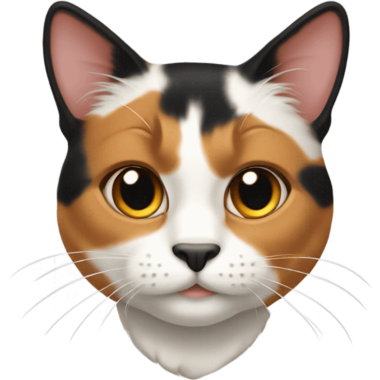 Calico cat emoji