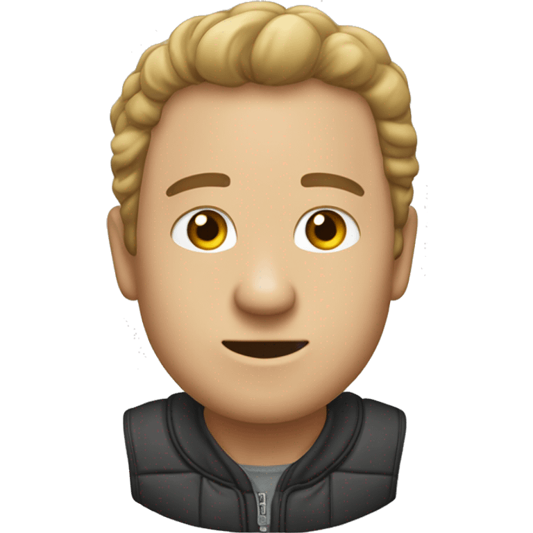 мальчик на фоне флага геев  emoji