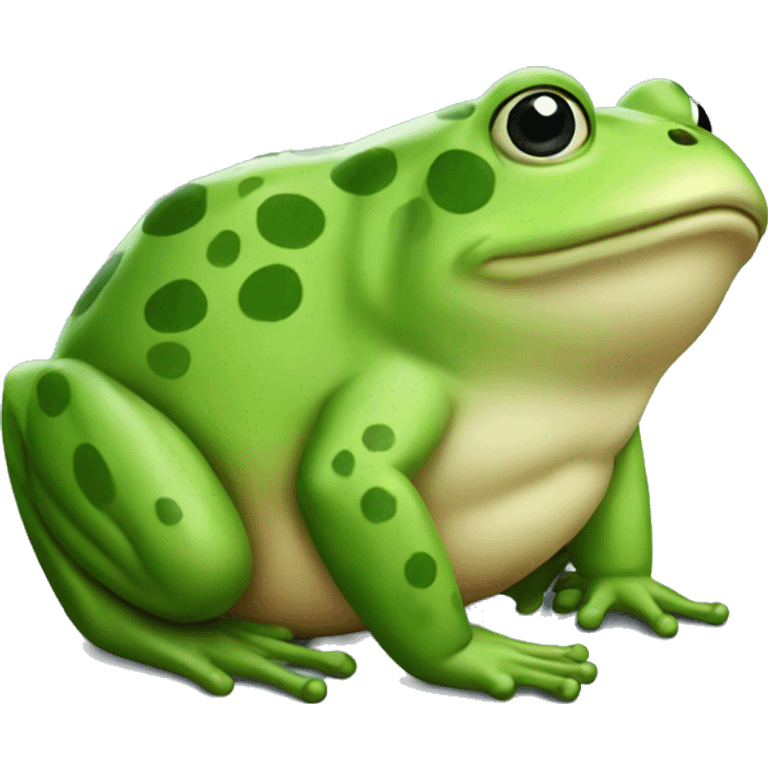 Fat Frog  emoji