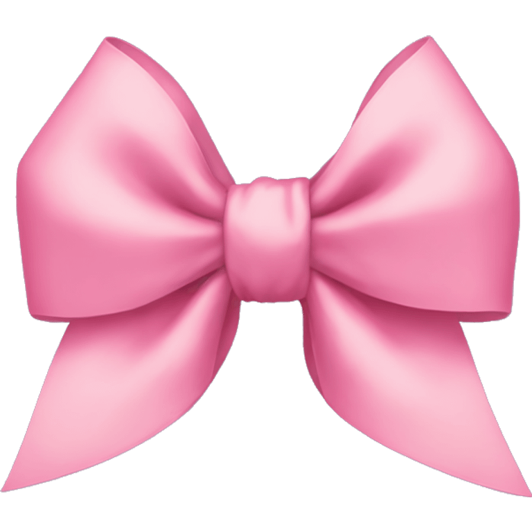 Coquette bow emoji