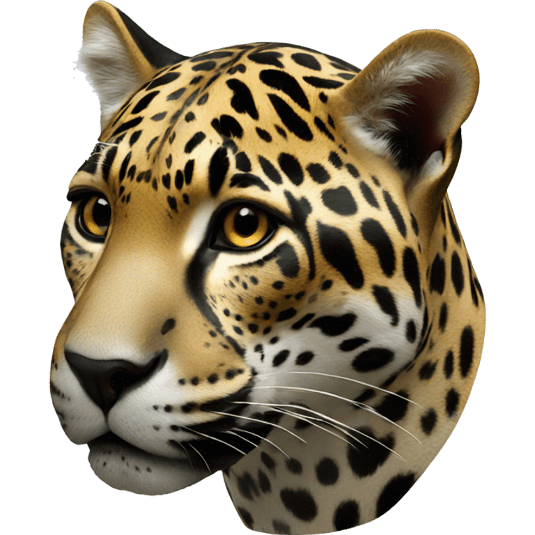 jaguar negro emoji