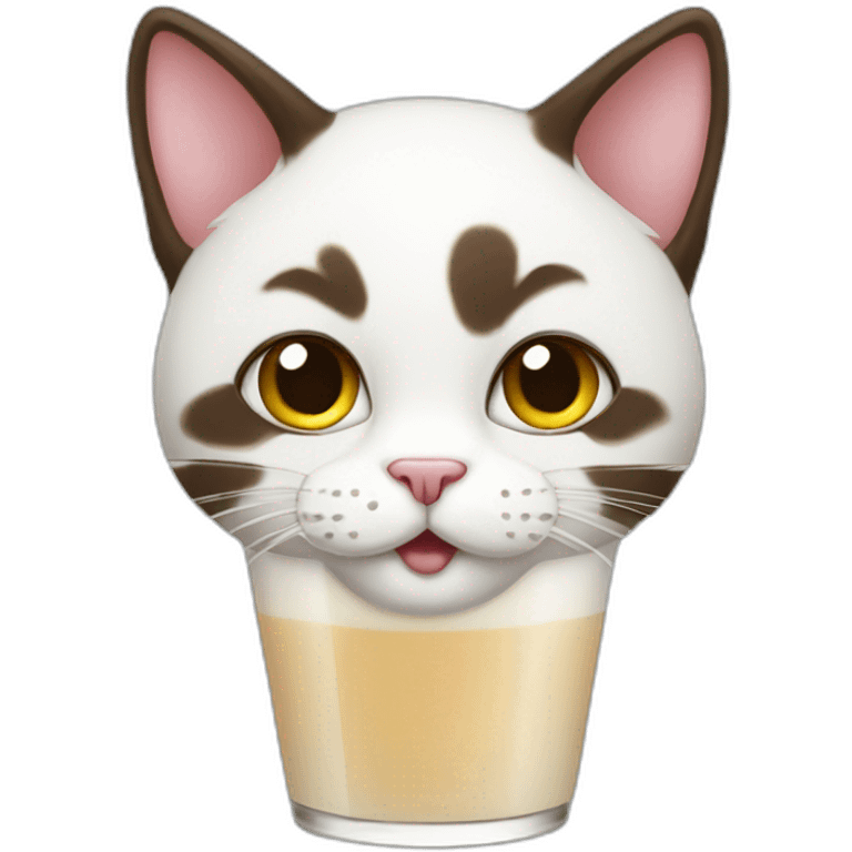 milk-drink-cat emoji