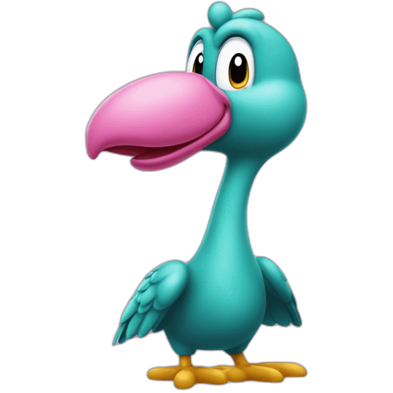 Birdo character from Mario brothers emoji