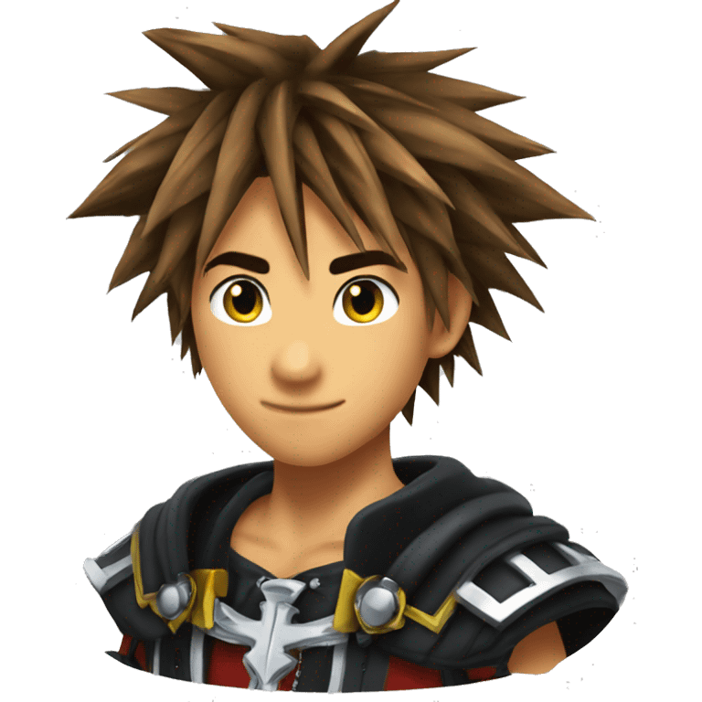 Sora kingdom hearts  emoji