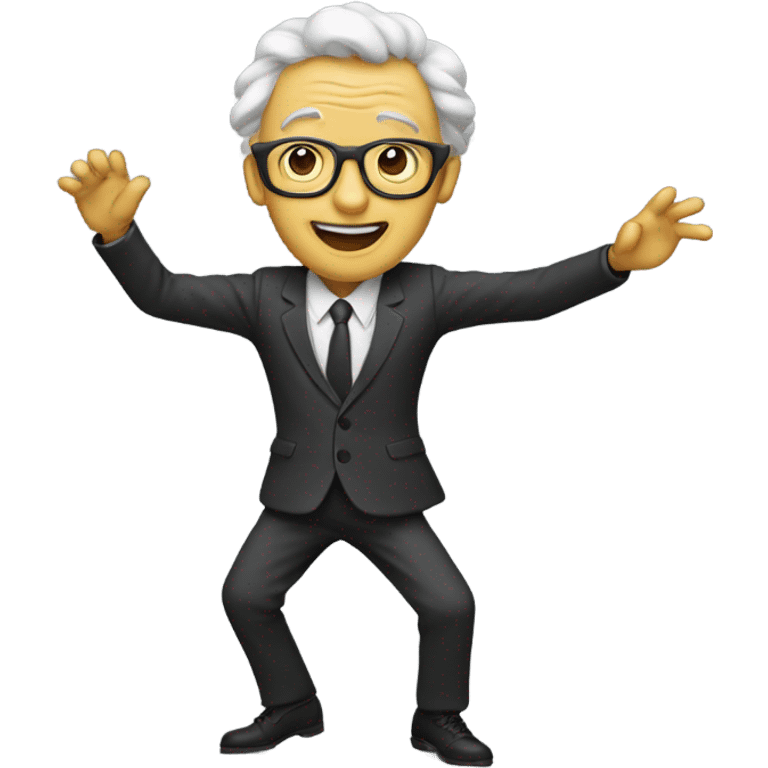 dancing university professor emoji