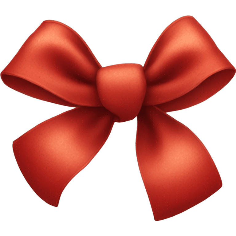 christmas red bow emoji