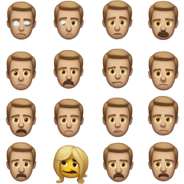 Sad emoji with Werner  emoji