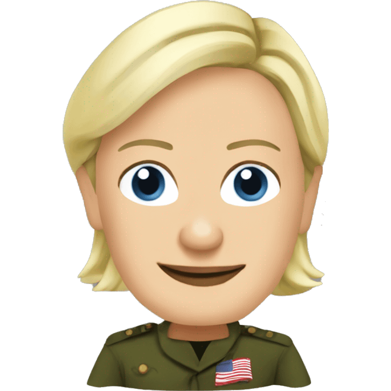 marine le pen  emoji