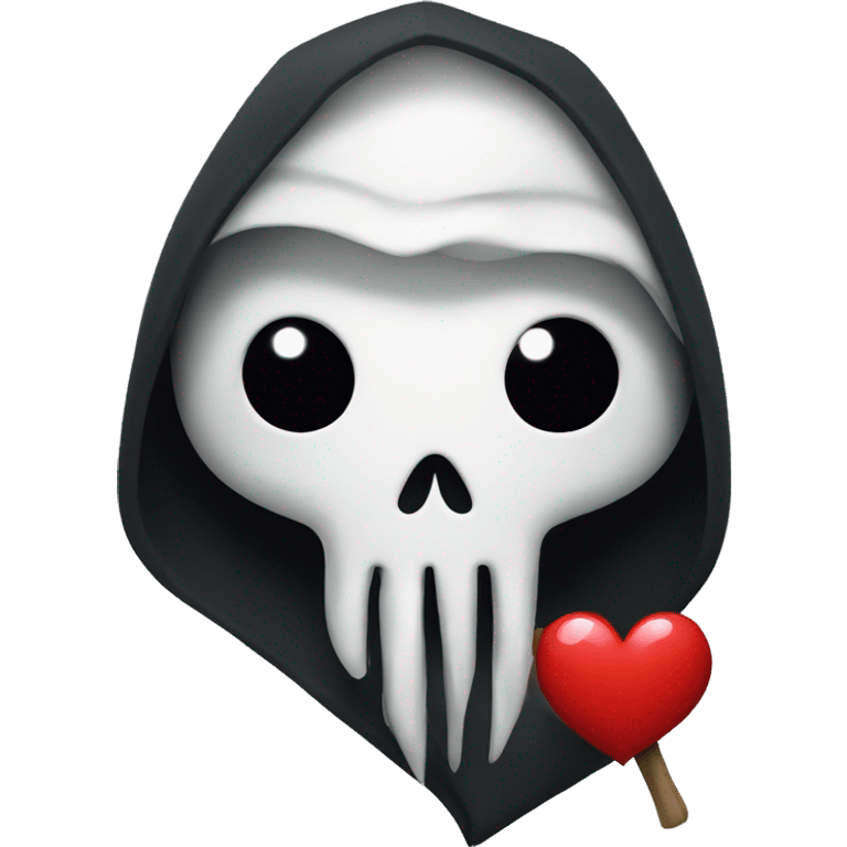 Reaper holding heart  emoji