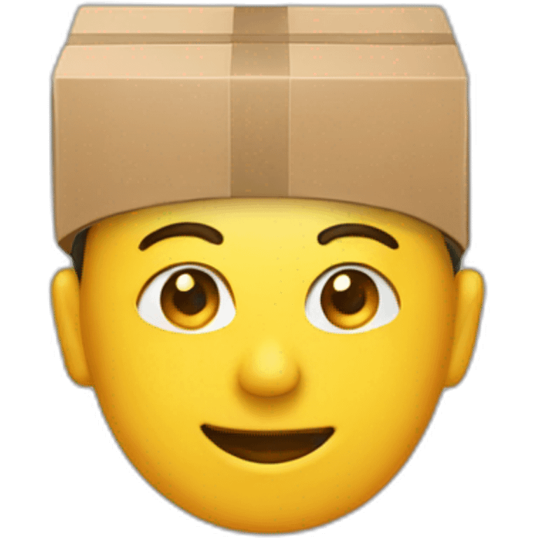 Wearing-shoebox-as-hat emoji