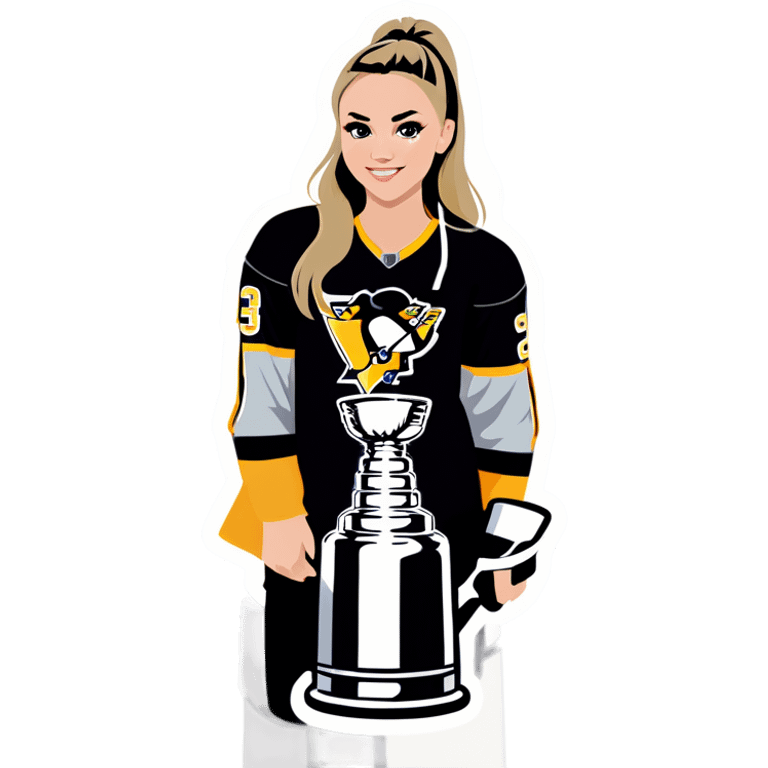 Stanley cup with Chloe on it  emoji