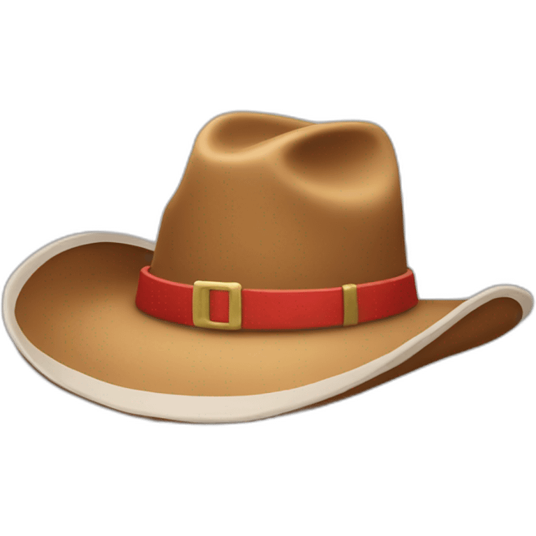 Santa cowboy hat emoji