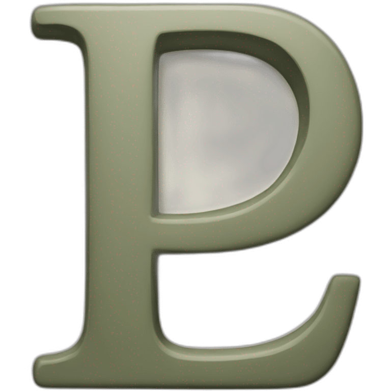 Letter P emoji