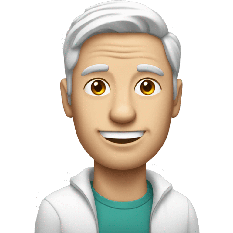 Man with jaguar head with Calcium Carbonate Powder emoji