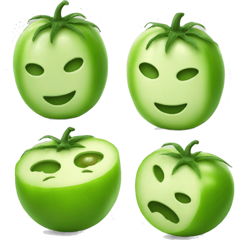 Green tomato emoji