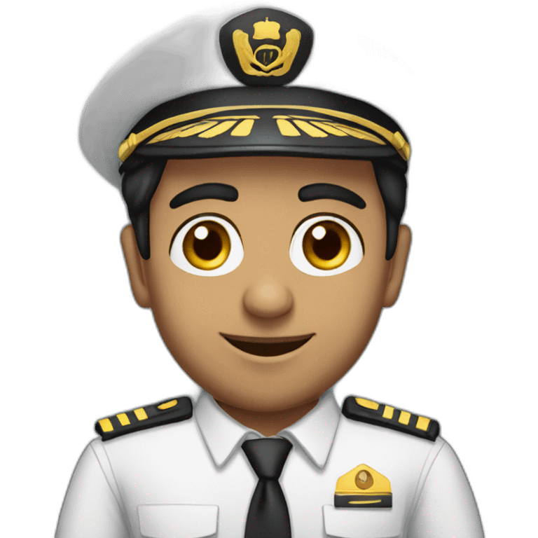 Mahmoud fares as a pilot emoji