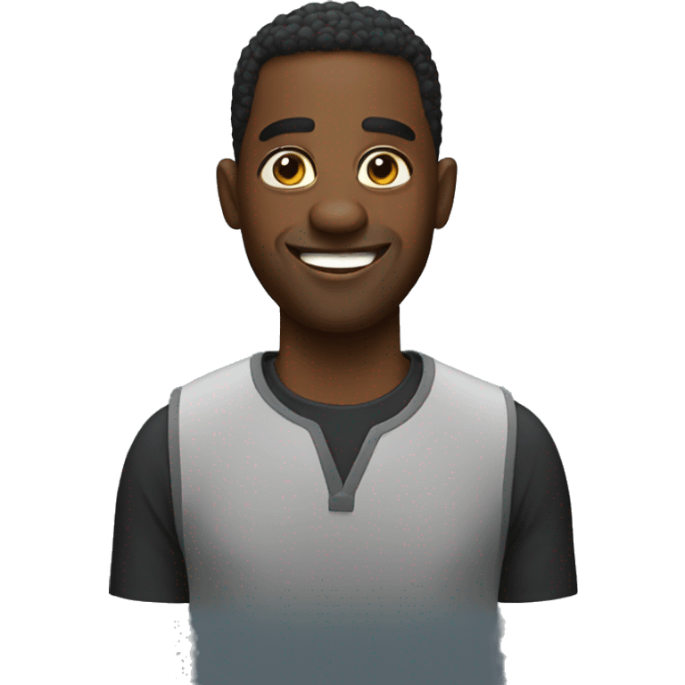 Funny Black Guy emoji