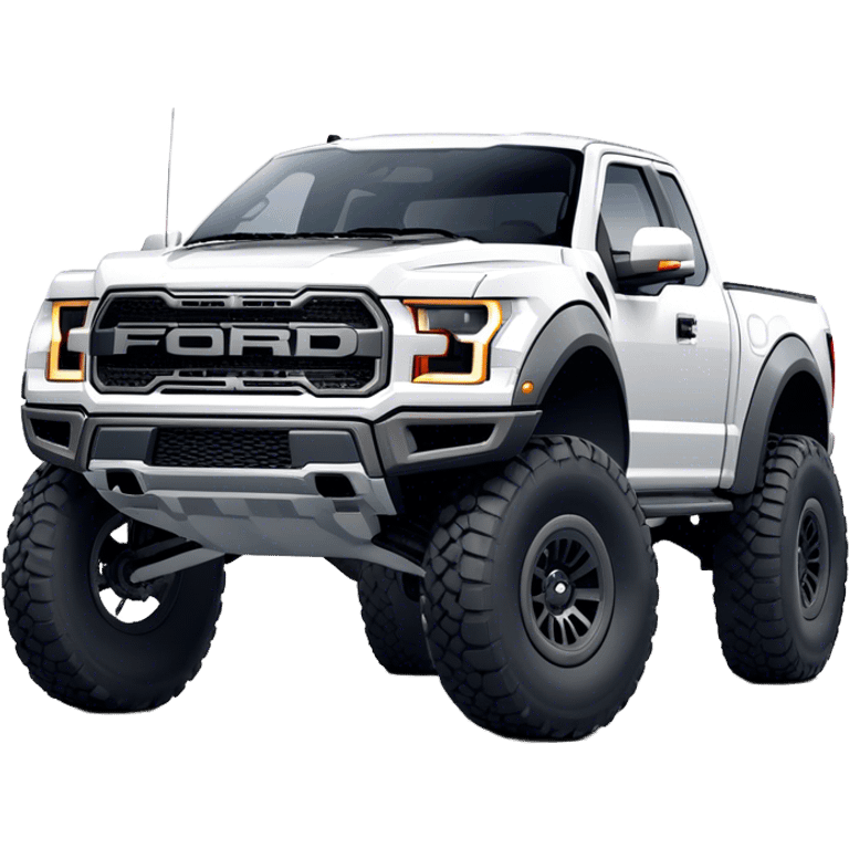 Ford f150 Raptor - Ford (Model Year: 2024) (Iconic colour: White) emoji