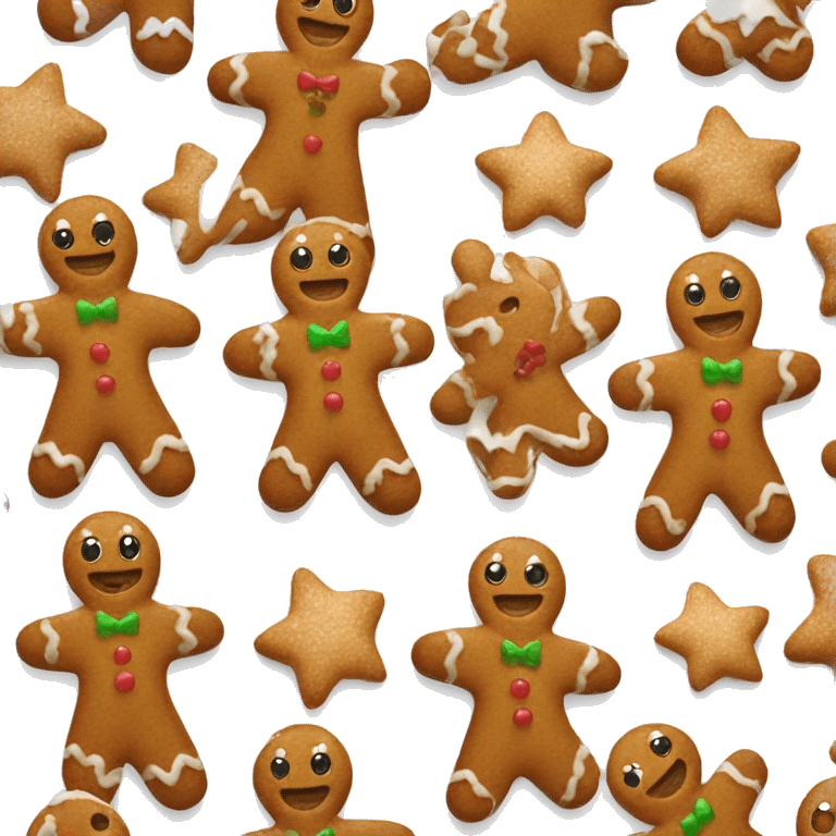 Gingerbread man  emoji