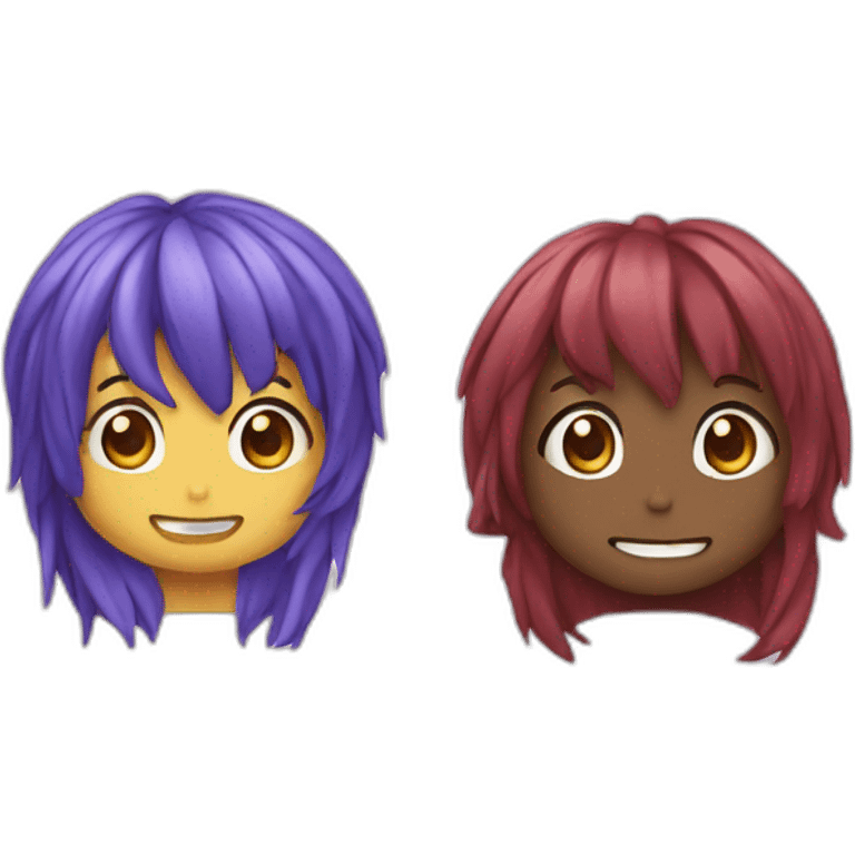 Noubi and doraimon emoji