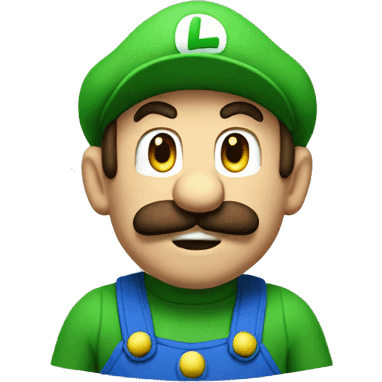 Luigi mad emoji