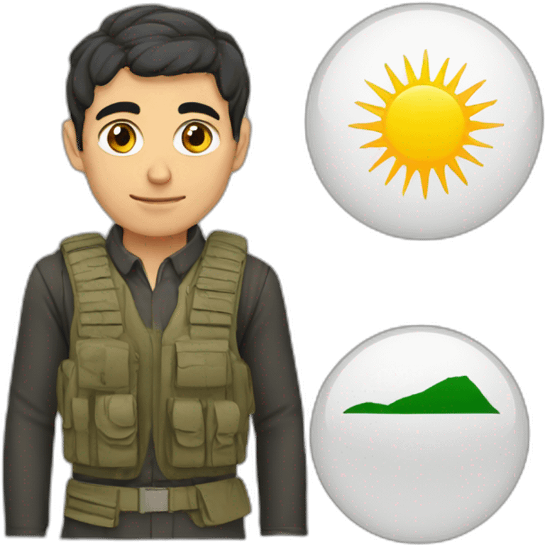 kurdistan emoji