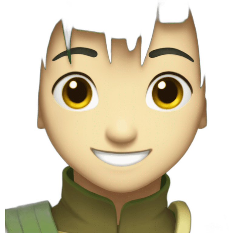 toph from avatar smiling  emoji