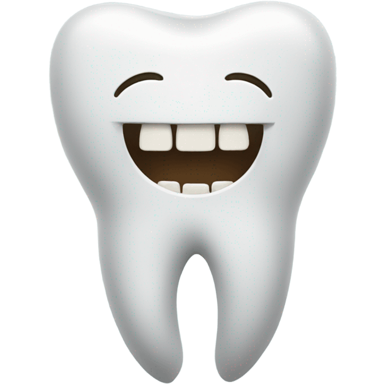 Tooth that is a dentist emoji