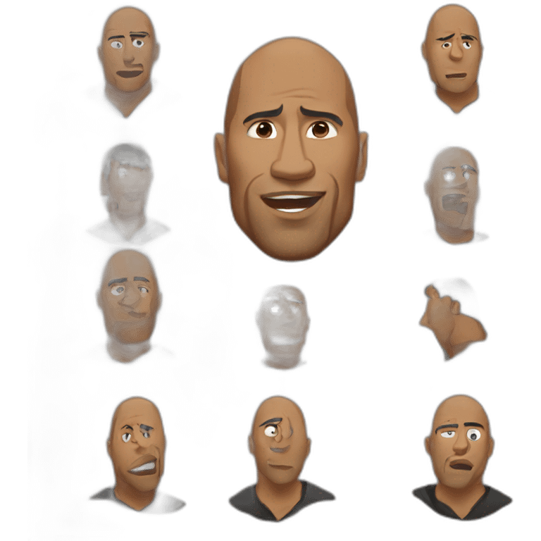 The rock emoji