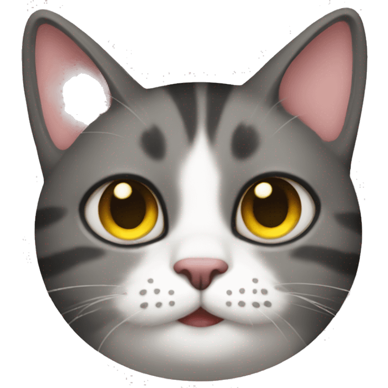 A gay cat emoji