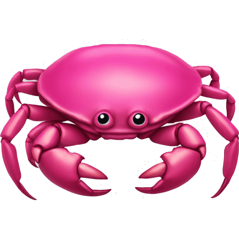 Hot Pink Crab emoji