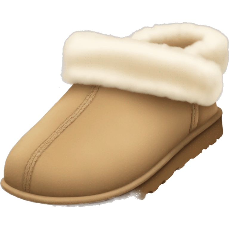 Beige ugg slippers emoji