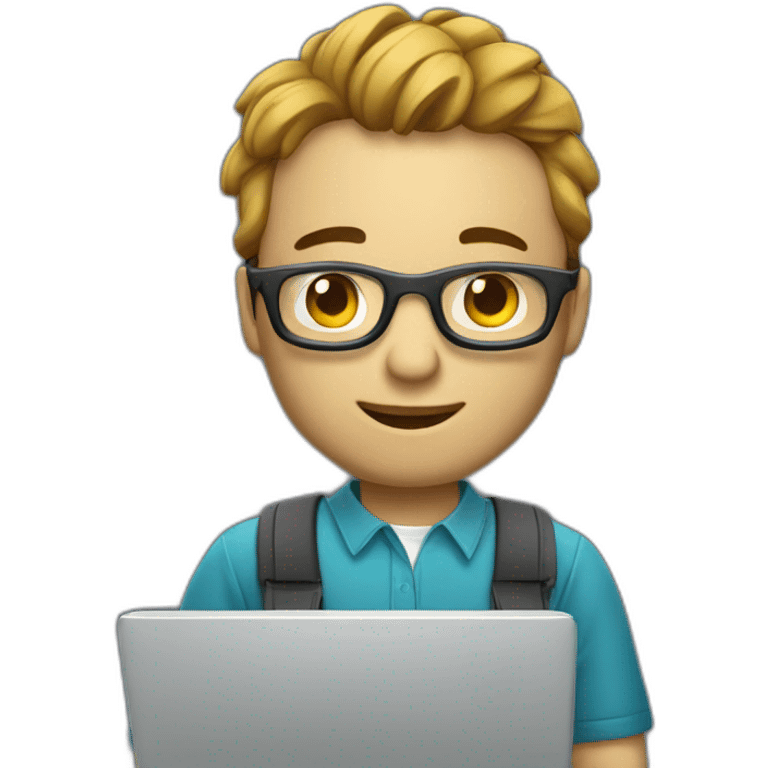 IT specialist with laptop emoji