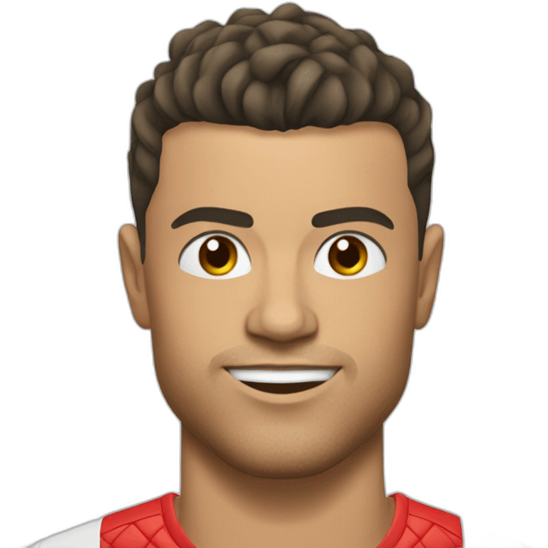 Ronaldo qui fait des tresses emoji