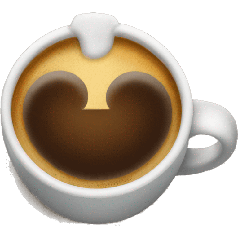 Cup of espresso flirting  emoji