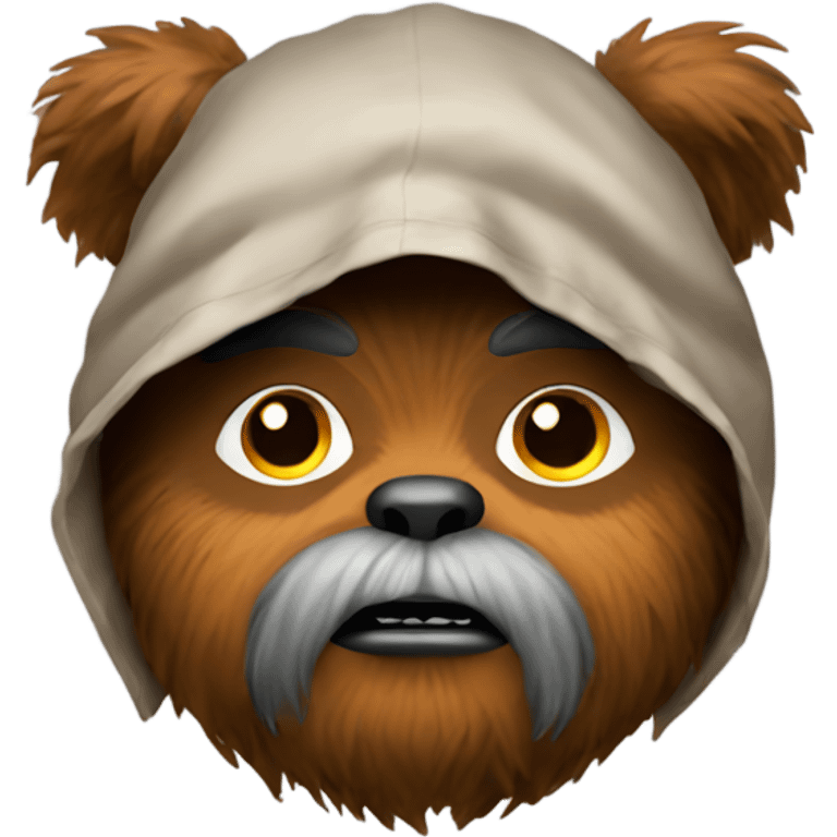 floating ewok head emoji