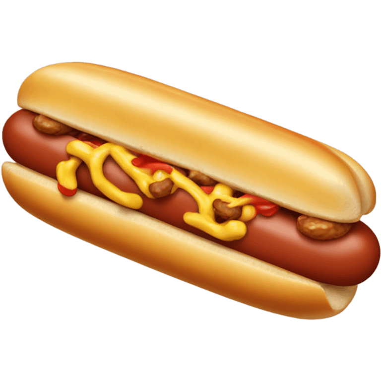 Hotdog skateboarding  emoji