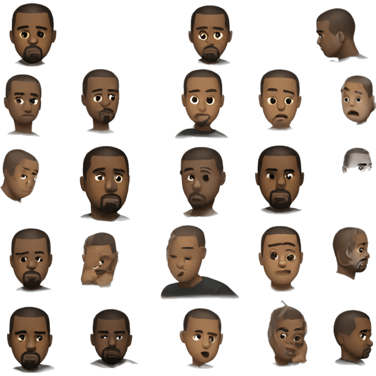 make kanye west emoji