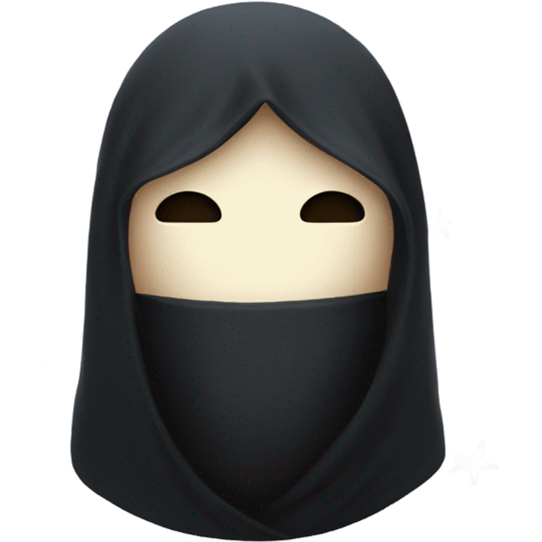 no face people with shining star emoji