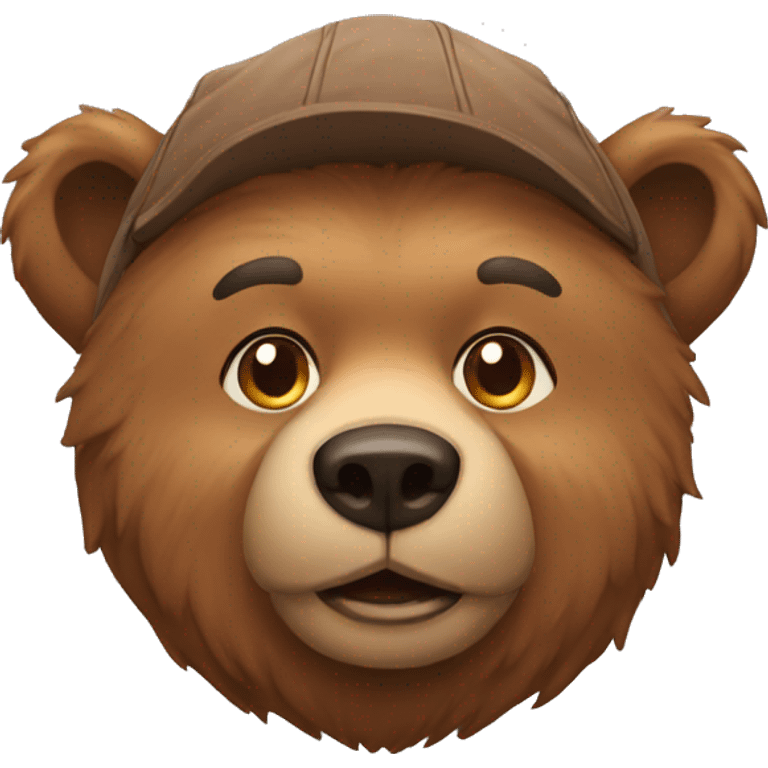 Man bear emoji