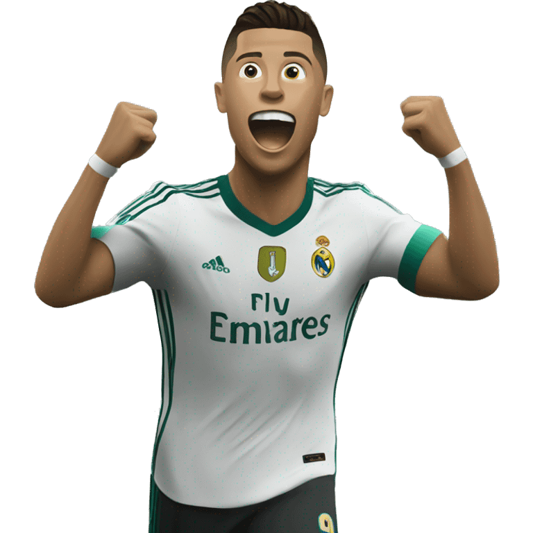 ronaldo celebrate emoji