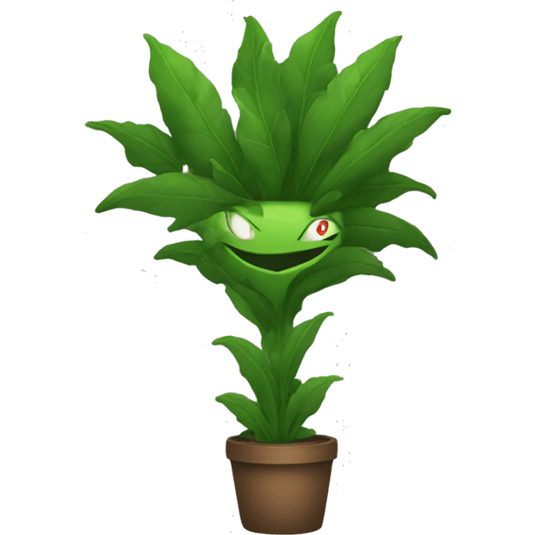 evil plant emoji