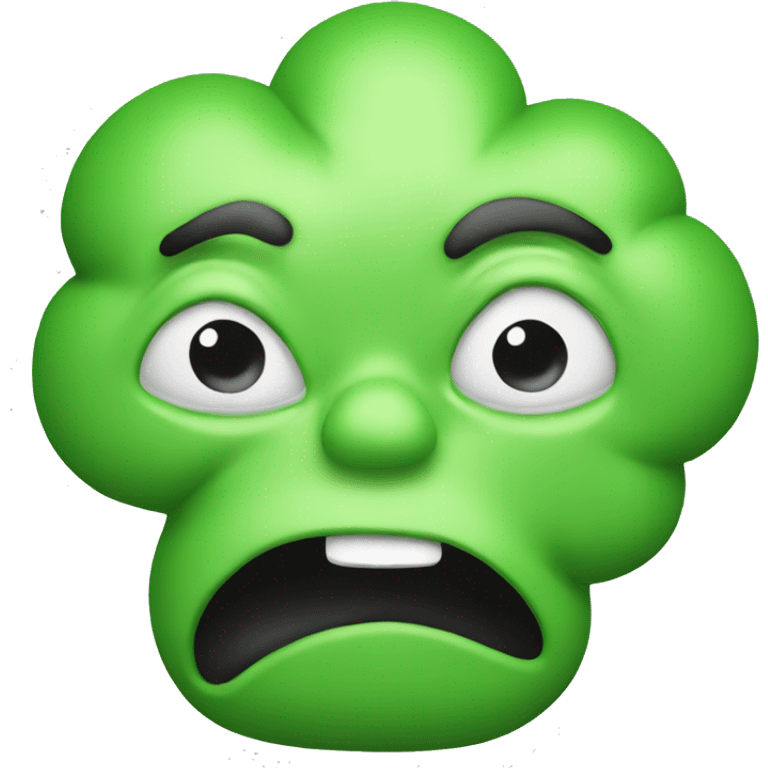 fart gas green emoji