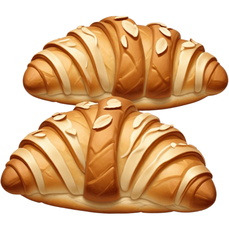 Delicious almond crossiant emoji