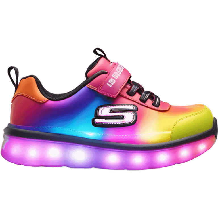 Skechers light up shoe emoji